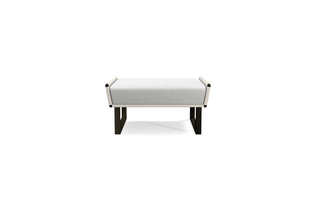 SIENNA CANASTA ARMCHAIR FOOTSTOOL