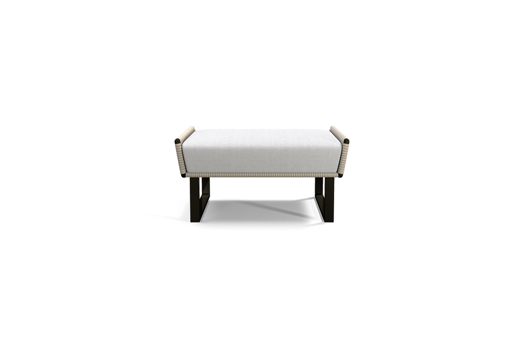 SIENNA CANASTA ARMCHAIR FOOTSTOOL