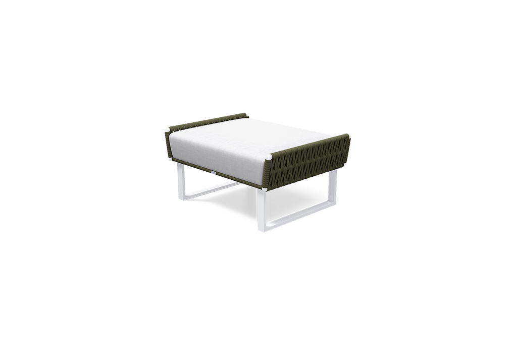 SIENNA CANASTA ARMCHAIR FOOTSTOOL