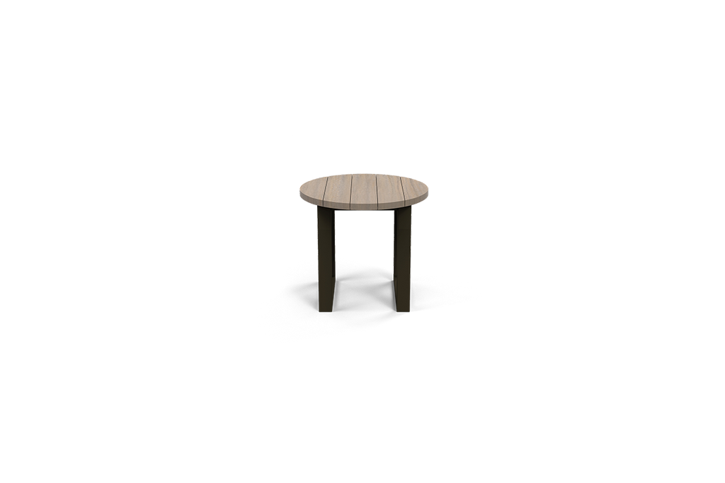 SIENNA CANASTA ROUND SIDE TABLE