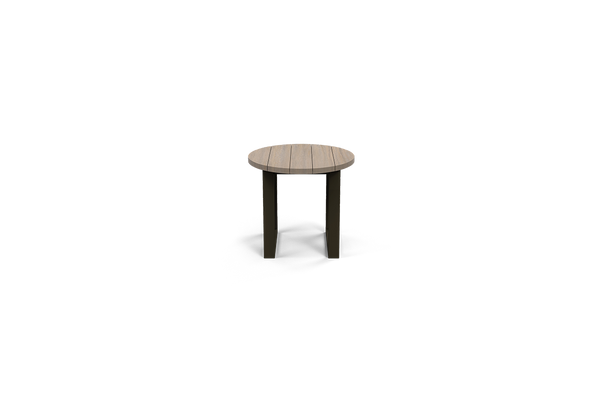 SIENNA CANASTA ROUND SIDE TABLE